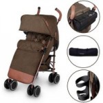 Ickle Bubba Discovery Prime Rose Gold and Khaki Stroller Khaki