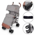 Ickle Bubba Discovery Prime Silver and Grey Stroller Grey