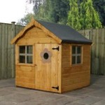 4ft x 4ft Small Playhouse Natural