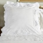 Dorma Alice Continental Square Pillowcase White