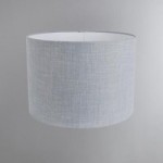 Made To Order 25cm Drum Shade Linoso Duck Egg