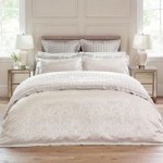 Dorma Tatianna Natural Duvet Cover Natural