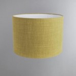 Made To Order 25cm Drum Shade Linoso Olive