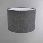 Made To Order 25cm Drum Shade Linoso Steel