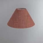 Made To Order 25cm Tapered Shade Linoso Cinnamon