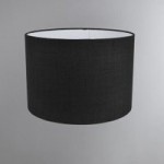 Made To Order 25cm Drum Shade Linoso Charcoal