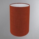 Made To Order 21cm Cylinder Shade Linoso Cayenne