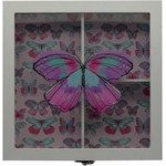 Butterfly Trinket Box MultiColoured
