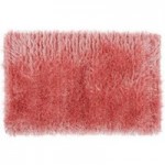 Textured Blush Bath Mat Pink