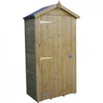1ft x 3ft Winchester Wooden Sentry Shed Brown