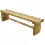 Extra Large Double Sleeper Bench Natural
