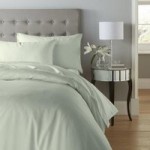 Cotton Rich Sateen Seafoam Duvet Cover Seafoam