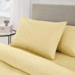 Fogarty Soft Touch Lemon Housewife Pillowcase Pair Lemon