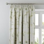 Cadence Green Pencil Pleat Curtains Green