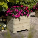 Marberry Square Planter Natural