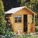 4ft x 5ft Little Houses Club Playhouse Natural