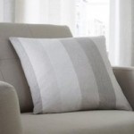 Wide Stripe Natural Cushion Natural