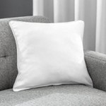 Luna White Cushion Cover White
