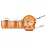 Prestige Prism Copper 5 Piece Saucepan Set Copper