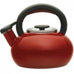 Prestige Stove Top 1.4L Red Kettle Red