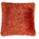Fluffy Faux Fur Fox Cushion Cover Fox (Orange)