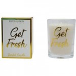 Get Fresh Linen Candle White