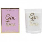 Gin Time Gin and Tonic Candle White