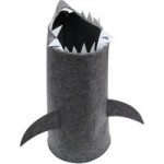 Shark Laundry Hamper Grey