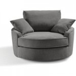 Felton Swivel Chair Grey