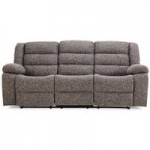 Newton Grey Reclining 3 Seater Sofa Grey