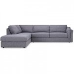 Westow Grey Right Hand Corner Sofa Grey