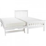 Amelia Hevea Wooden Guest Bed White