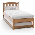 Eleanor Low Foot End Guest Bed and Trundle Natural