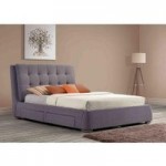 Mayfair Fabric Storage Bed Frame Grey