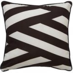 Stripe Cushion Black & White
