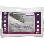 Catherine Lansfield Microfibre Touch of Down Pillow Par White