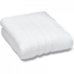 Zero Twist White Bath Towel White