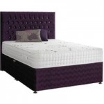 Active Shire Amethyst 2000 Pocket Memory Divan Set without Headboard Purple