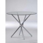 Casa Oval Dining Table Clear