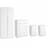 Legato Bedroom Set White