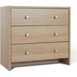 Kim 3 Chest of Drawers Natural