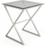 Kiana Lamp Table – Silver Silver
