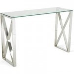 Astra Console Table Silver
