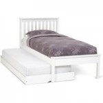 Heather Hevea Wooden Guest Bed White