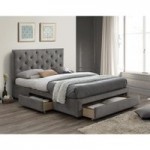 Monet Fabric Bed Frame Grey