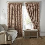 Chatsworth Red Pencil Pleat Curtains Red