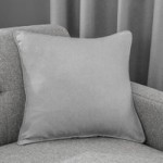 Luna Mid Grey Cushion Cover Mid Grey