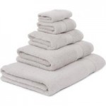 Pale Grey Egyptian Cotton Towel Cloud
