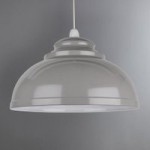 Large Grey Easy Fit Galley Easy Fit Pendant Grey