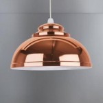 Large Copper Easy Fit Galley Easy Fit Pendant Copper